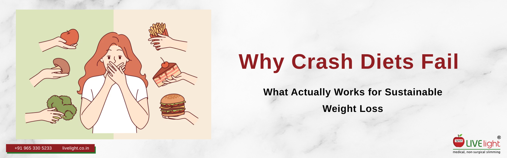 Why Crash Diets Fail & What Actually Works for Sustainable Weight Loss